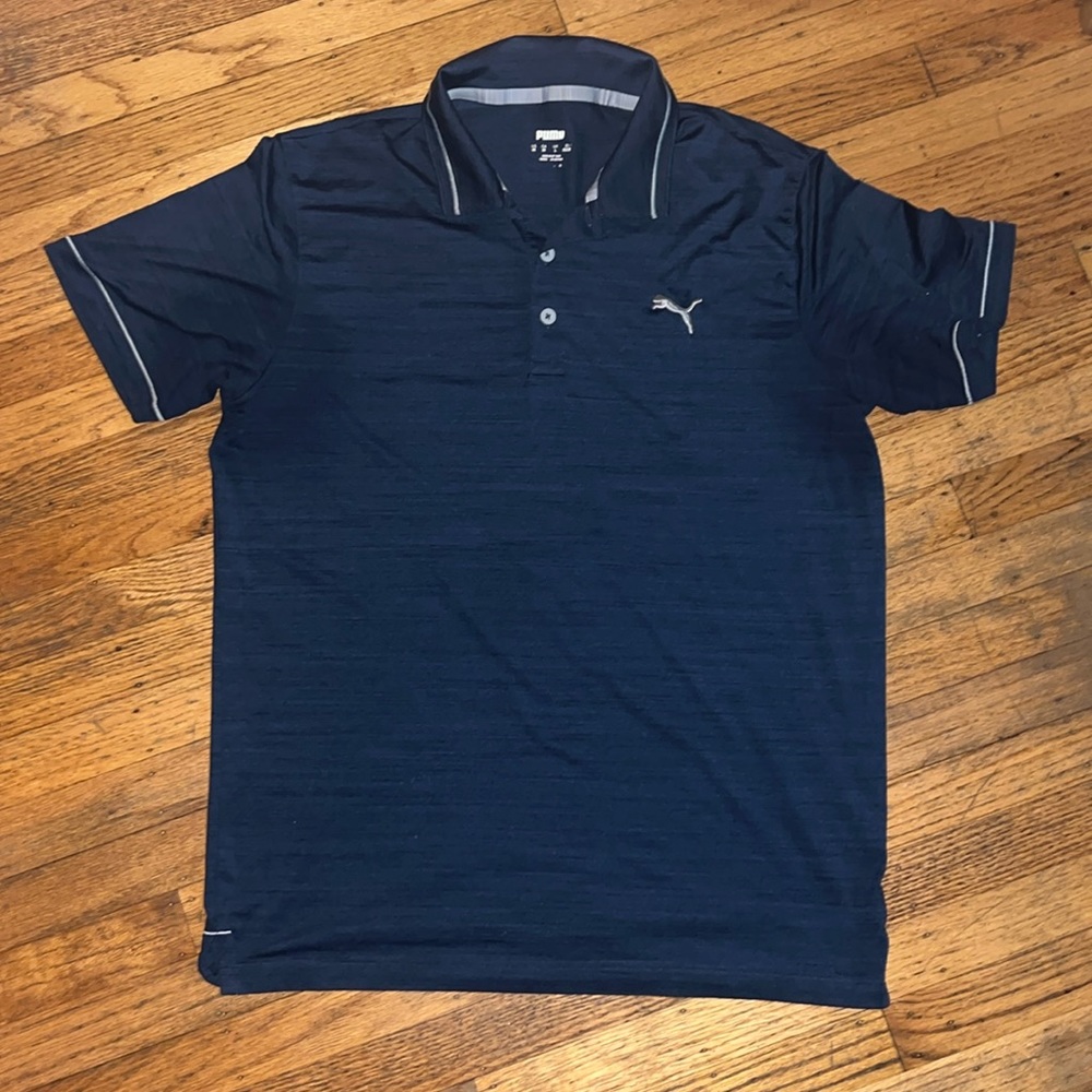Medium Navy Puma polo